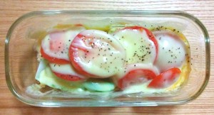 トマトのオーブン焼き