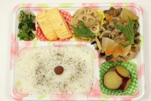 人生には根と歯(葉)が大事やで！弁当